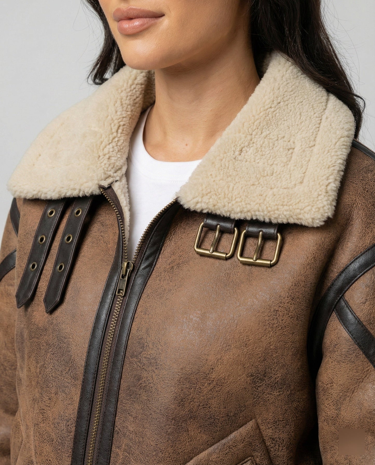 Damen Übergangsjacke Warm Gefüttert Wasserabweisend