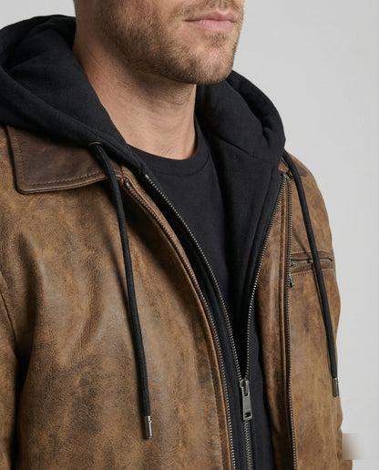 Wasserdichte Herren Outdoor-Jacke mit Kapuze