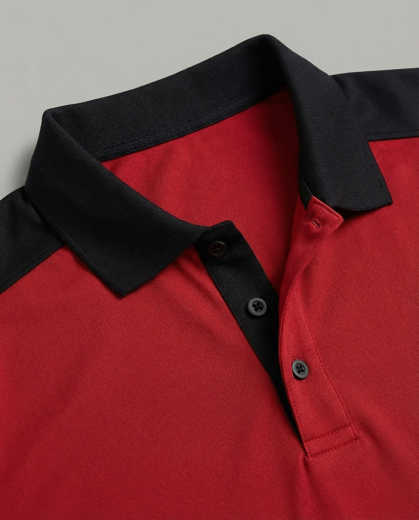 Herren Poloshirt Kontrastkragen Modern Slimfit