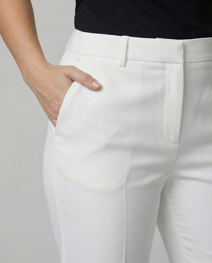 Damen Slimfit Hose Hochtailliert Elegant