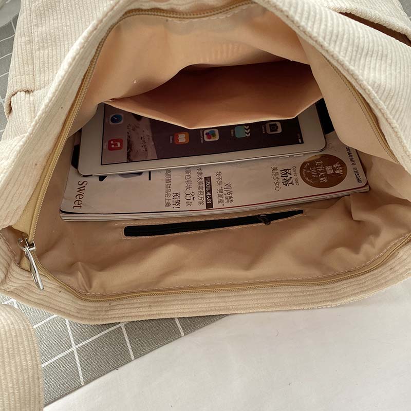 Leder Umhängetasche Damen Kord Schnürung