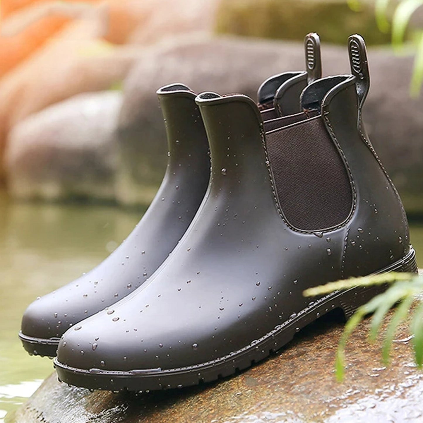 Stiefel Damen Knöchelhoch Schuhe Frauen Schwarz