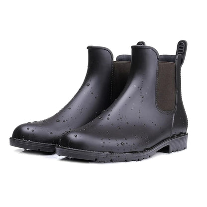 Stiefel Damen Knöchelhoch Schuhe Frauen Schwarz