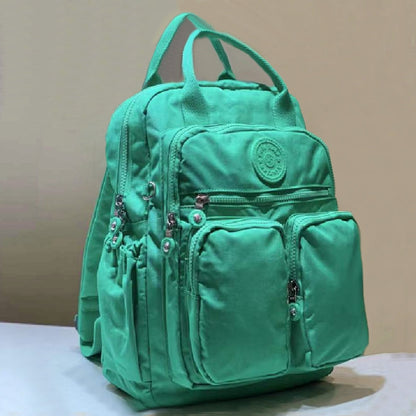Wasserdichter Damen Rucksack Leicht Nylon Schwarz