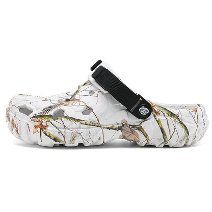 Herren Clogs Sandalen Bequem Slip On