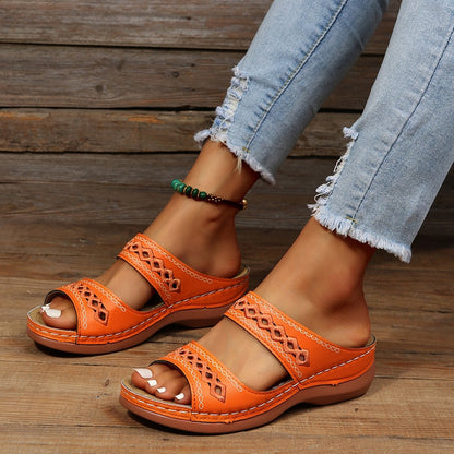 Damen Sandalen Sommer Schuhe Elegant