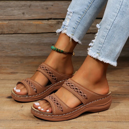 Damen Sandalen Sommer Schuhe Elegant