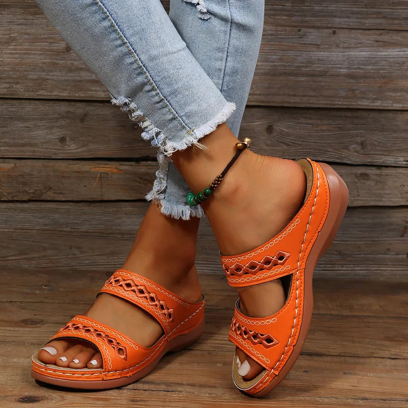 Damen Sandalen Sommer Schuhe Elegant