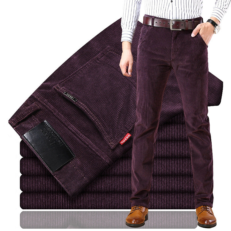 Herren Stretchhose Cord Modern Bequem