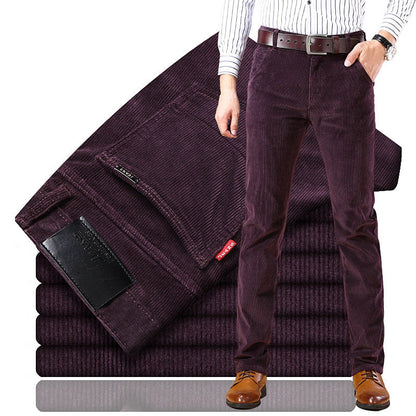 Herren Stretchhose Cord Modern Bequem