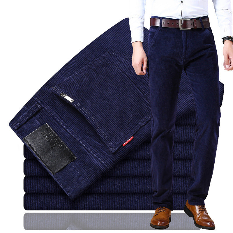Herren Stretchhose Cord Modern Bequem