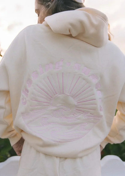 Strand Hoodie Kapuzenpullover Lässig Surfstil