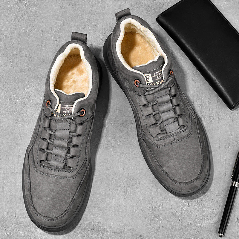 Ledersneaker Damen Schnürung Modern Heidi Stil