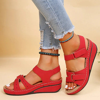 Orthopädische Damensandalen Bequem Unterstützung