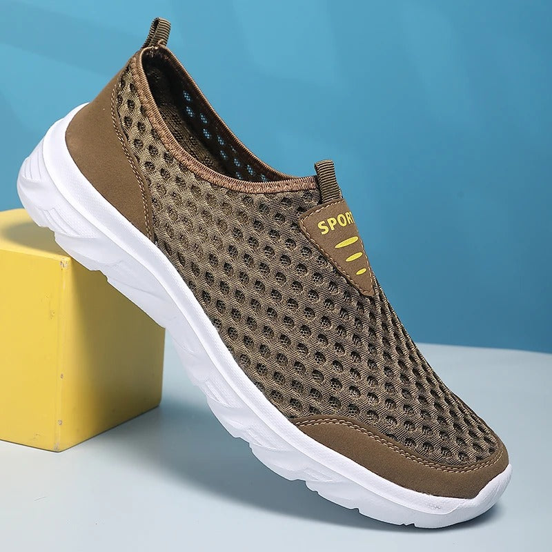Mesh Sneaker Atmungsaktiv Damen Sport - BerlinGlamour