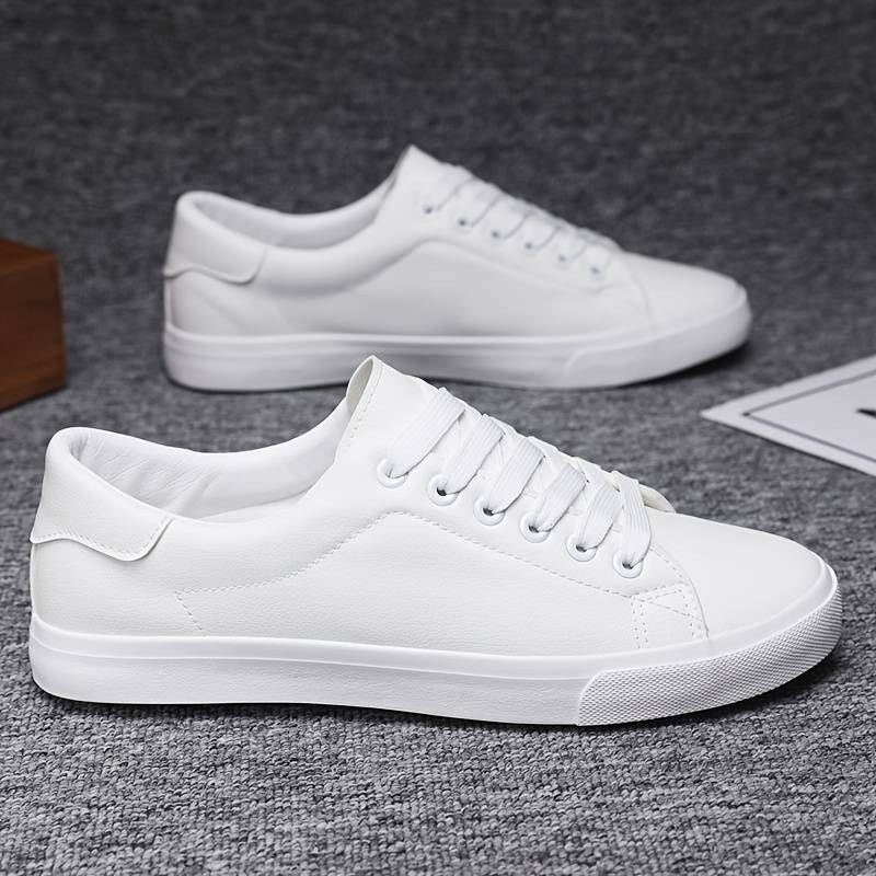 Weiße Sneaker Elegante Sportliche Schuhe Damen Herren