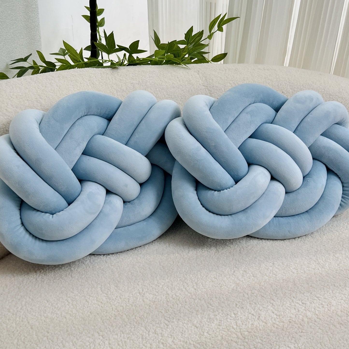 Weiche Kissen Luxus Komfort mit Knöpfen Modern