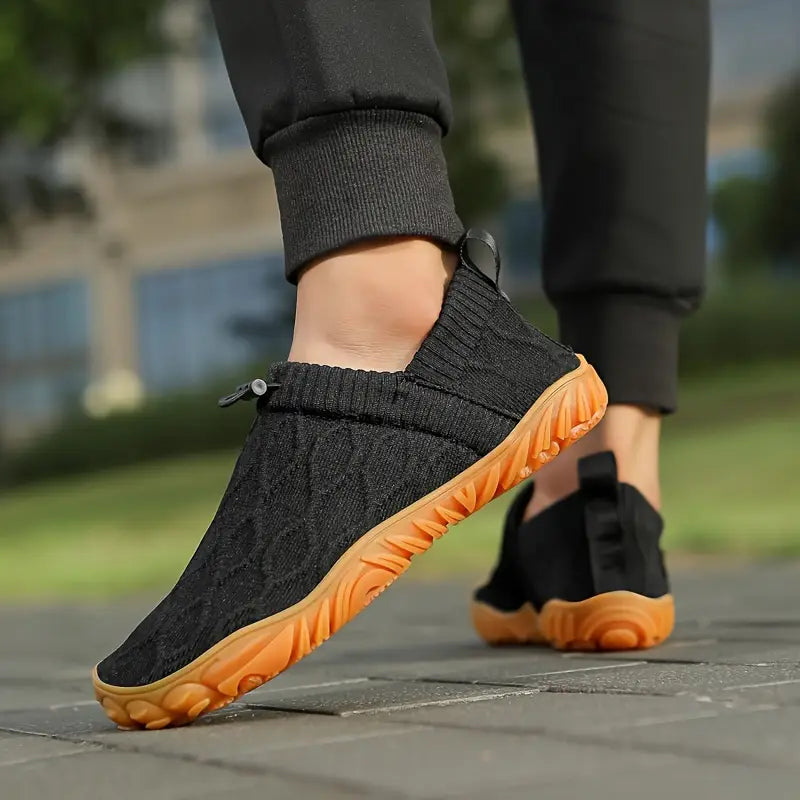 Herrenschuhe Freizeit Schuhe mit elastischem Riemen Sportlich