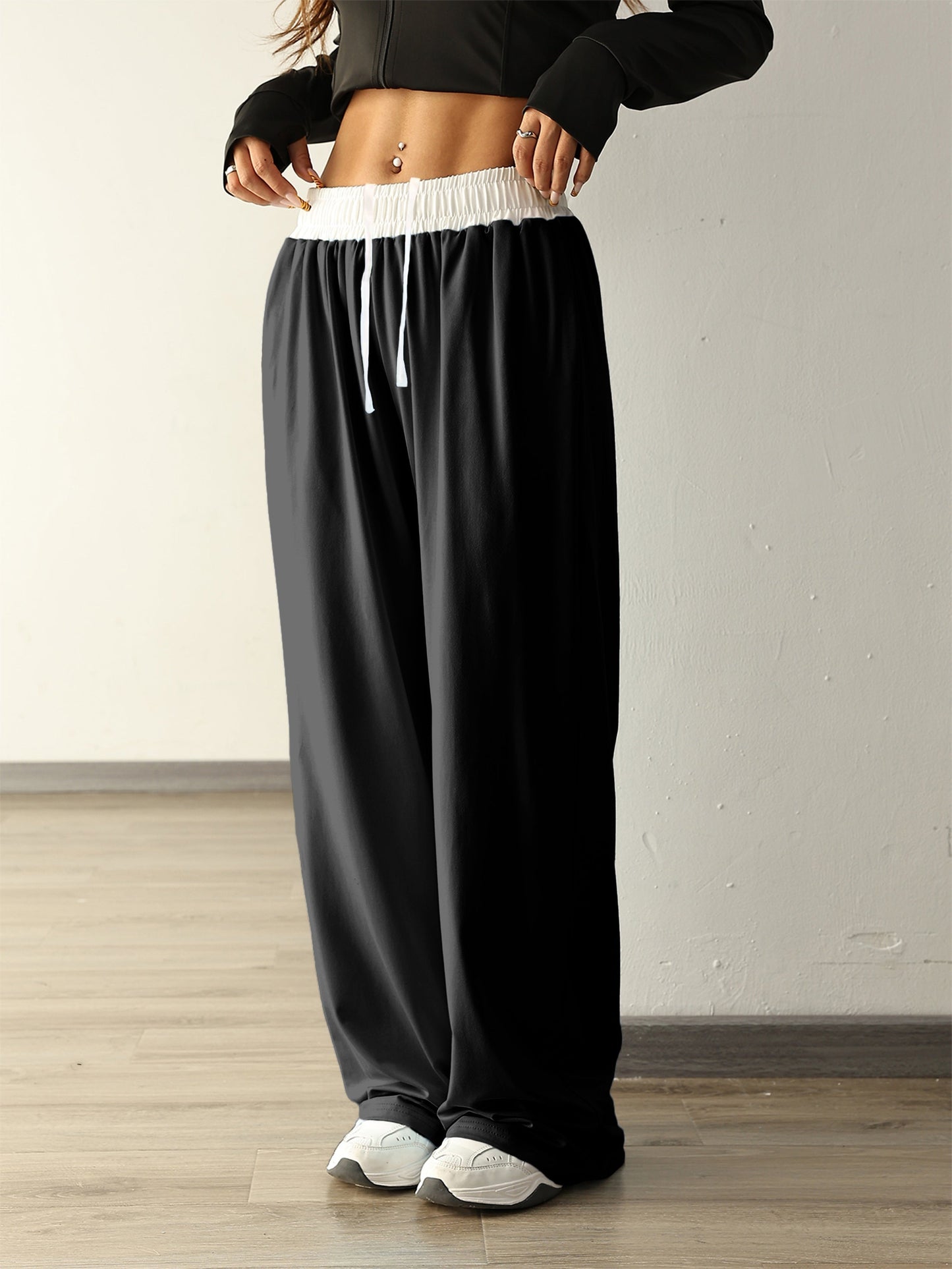 Trainingshose Damen Stretchig Mit Taschen Farbenfroh