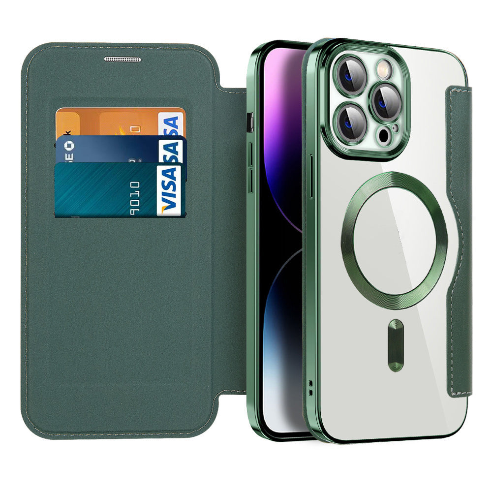 Handy Schutzhülle Flip Case Magnetisch mit Standfunktion