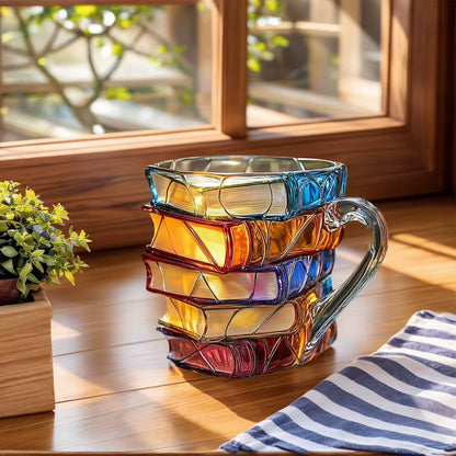Kaffeetasse Bücher Form Dekorativ