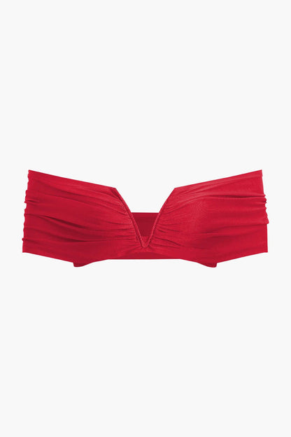 Elegantes Off-Shoulder-Set mit Drapierung Damen