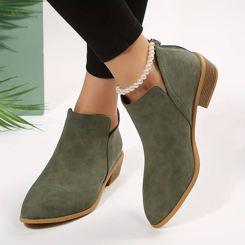 Damen Stiefeletten Chic Berlin Stil - BerlinGlamour