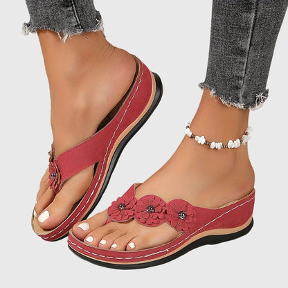 Damen Sandalen Lässig Trendy Slip-On Schuhe