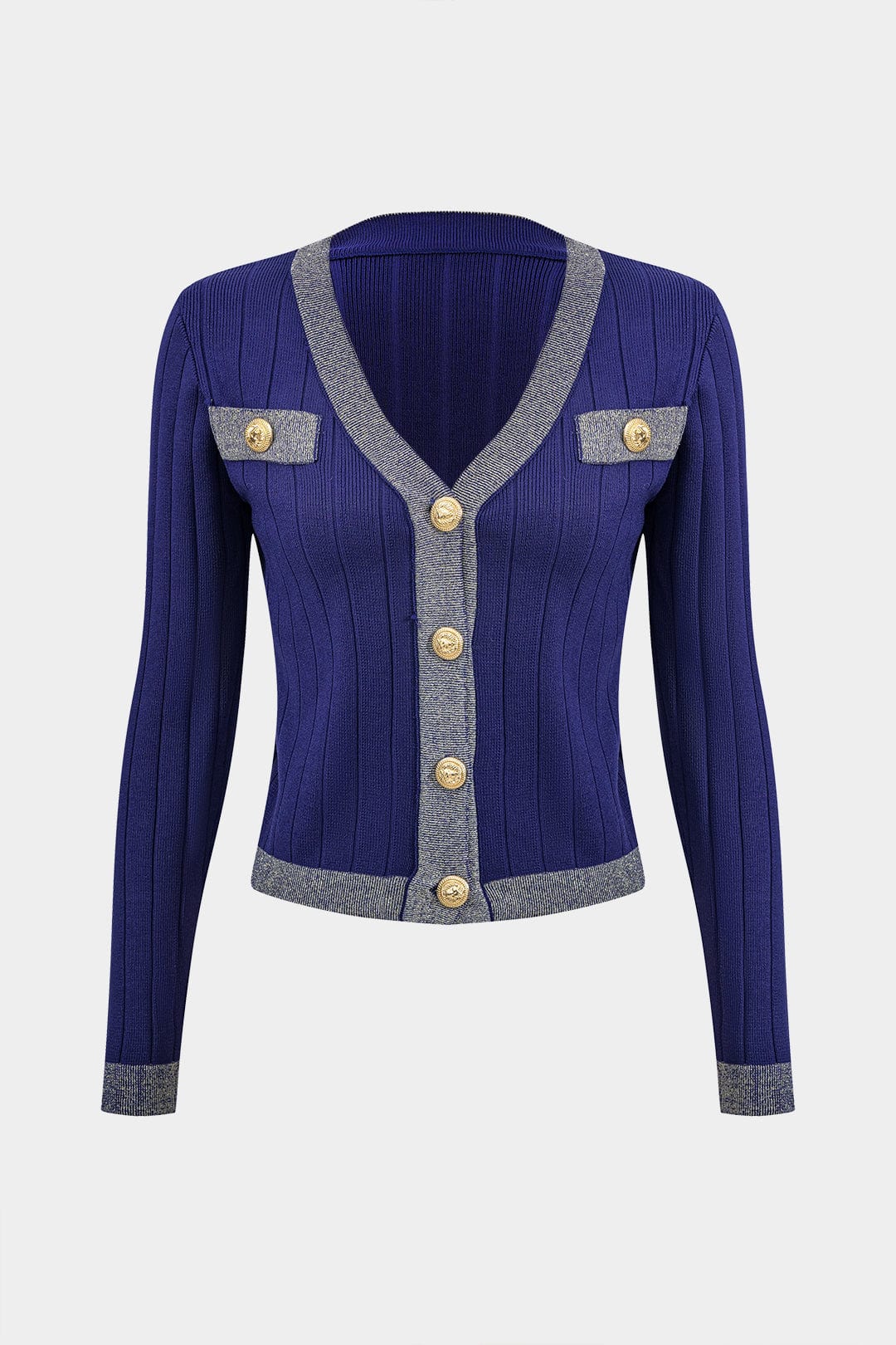 Strick-Set Damen Cardigan und Bleistiftrock