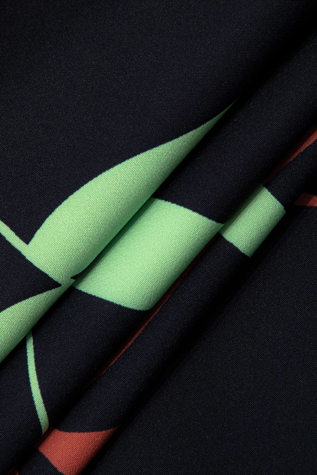 Baumwoll-Zweiteiler mit Knoten-Oberteil und Bambus-Print-Hose