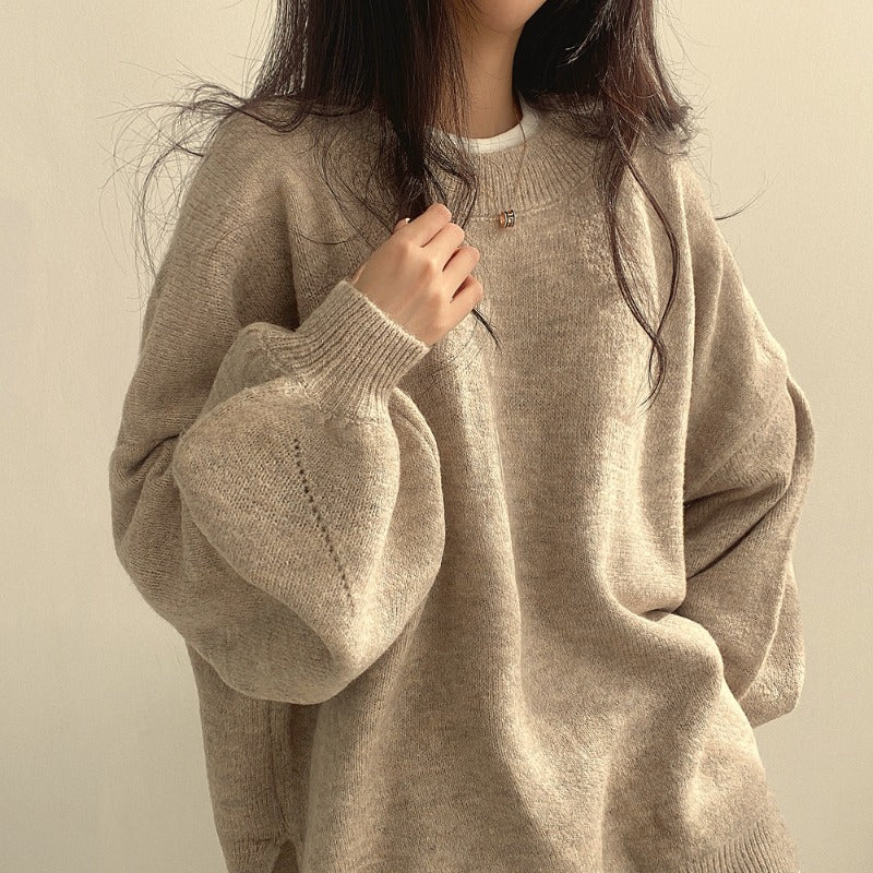 Weicher Oversized Damenpullover Großgröße - BerlinGlamour