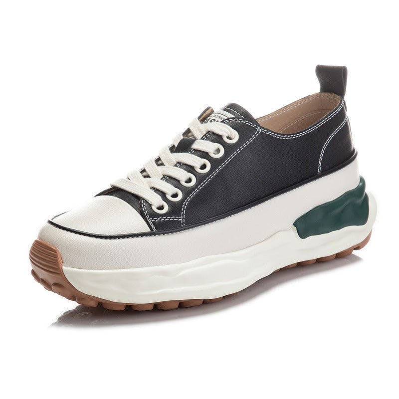 Damen Plateau Sneaker Trendy Hochzeitsschuhe