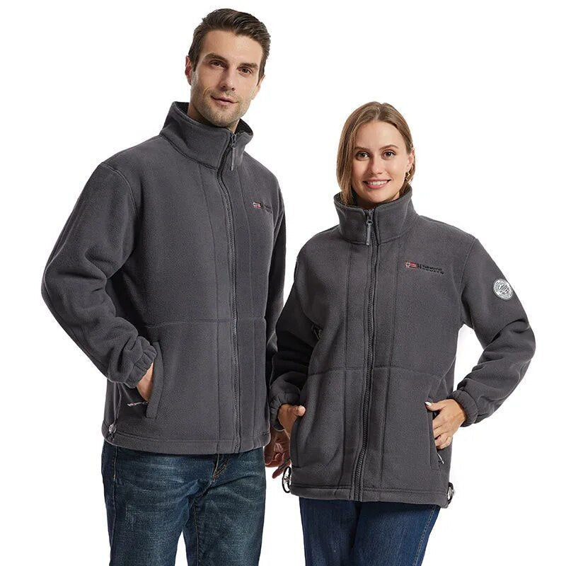 Herren Fleecejacke Winddicht Warm Isolierend