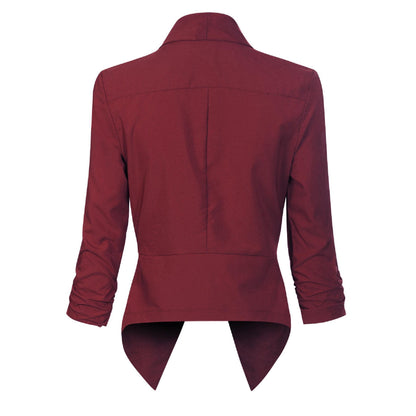 Damen Blazer Langarm Offen Modern