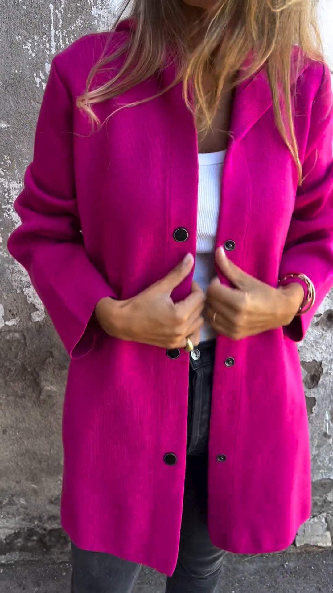 Kapuzenjacke Entspannt Modern Damen