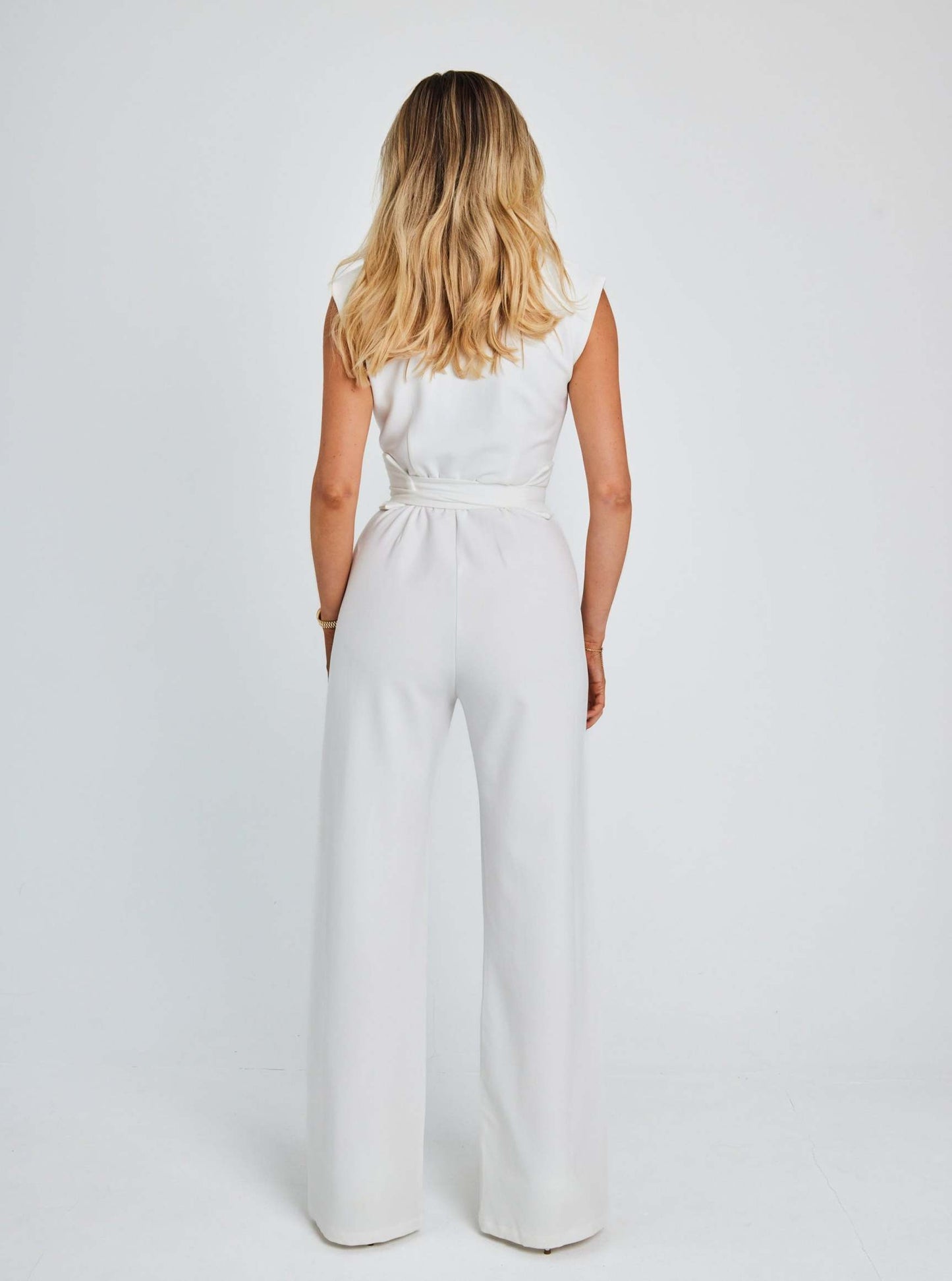 Eleganter Jumpsuit Damen Hochzeit Abendkleid Schwarz