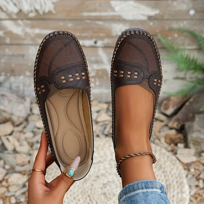 Damen Orthopädische Schuhe Bequem Slip-On Komfort