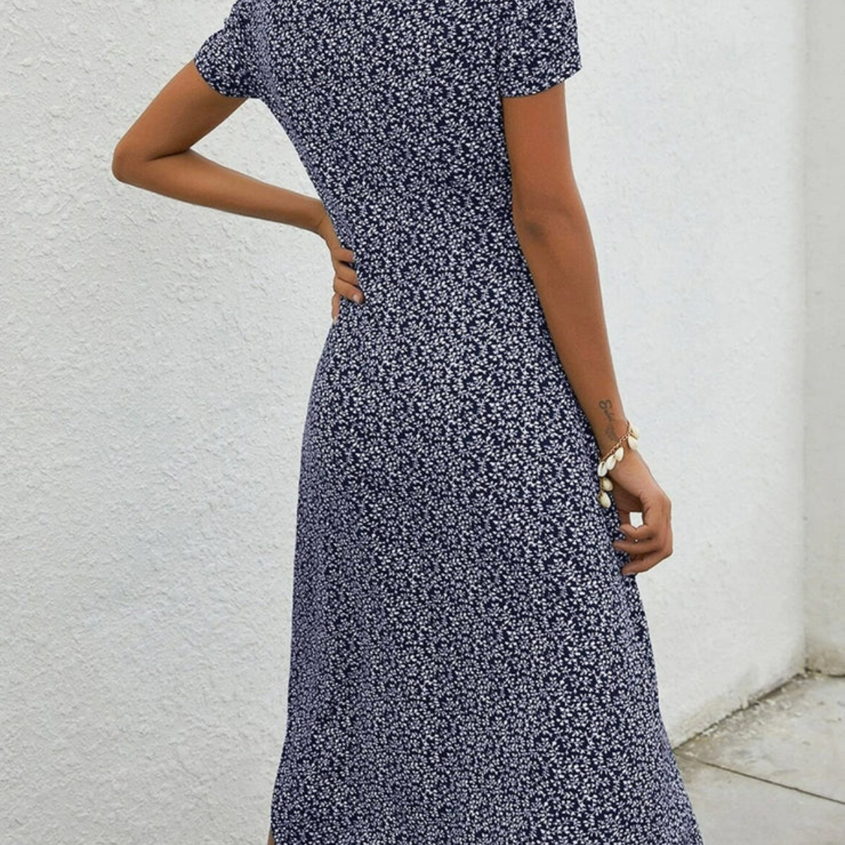 Sommerkleid Midi Leicht Luftig Damenkleid - BerlinGlamour