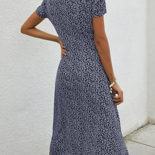 Sommerkleid Midi Leicht Luftig Damenkleid - BerlinGlamour