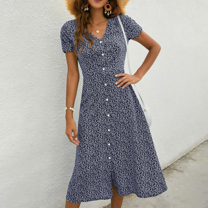 Sommerkleid Midi Leicht Luftig Damenkleid