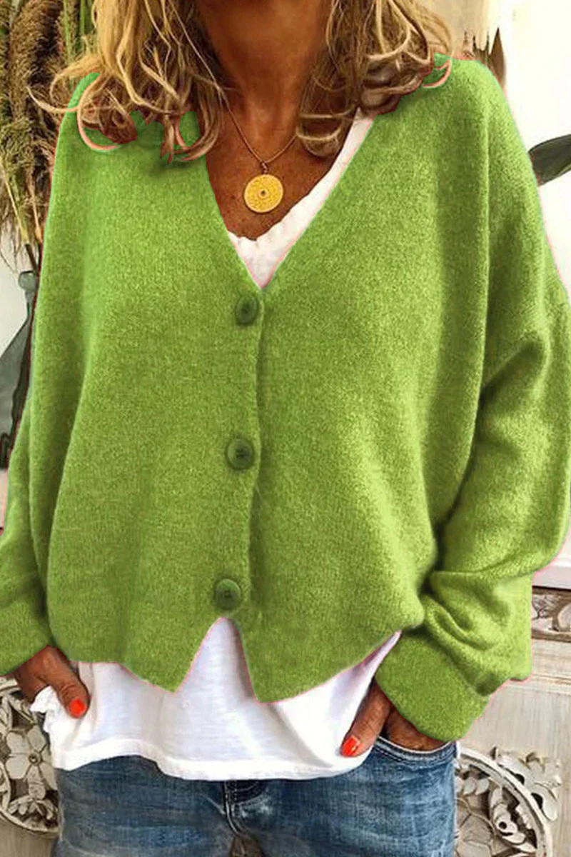 Kurze Damen Strickjacke Rot Elegante