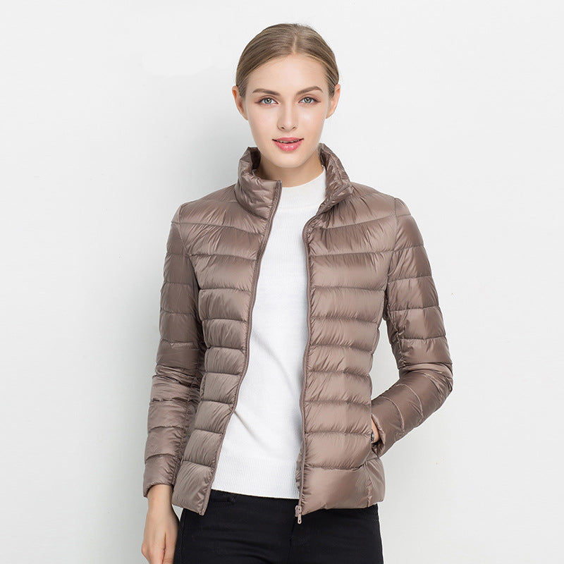 Damen Steppmantel Kurz Warm Winter - BerlinGlamour