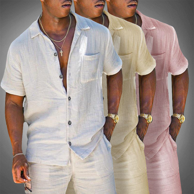 Herren Leinenanzug Zweiteiler Elegant Bequem Sommer - BerlinGlamour
