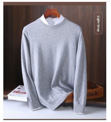 Hochwertiger Kaschmir Herren Pullover Luxus Qualität