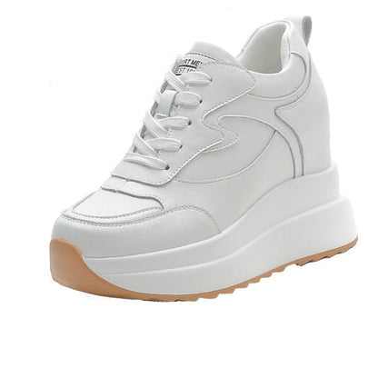 Damen Turnschuhe Plateau Sneaker Frauen Mode