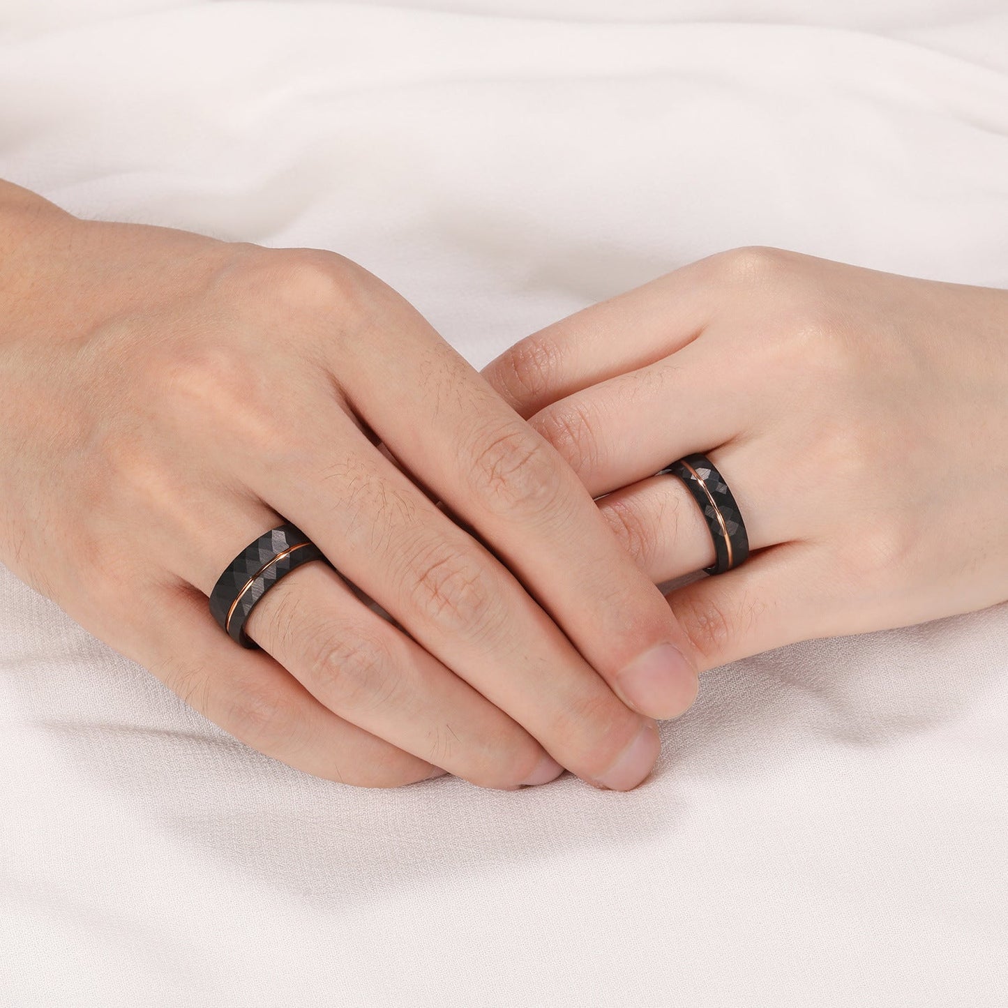 Edelstein Ring Turmalin Schwarz Modern Damenring