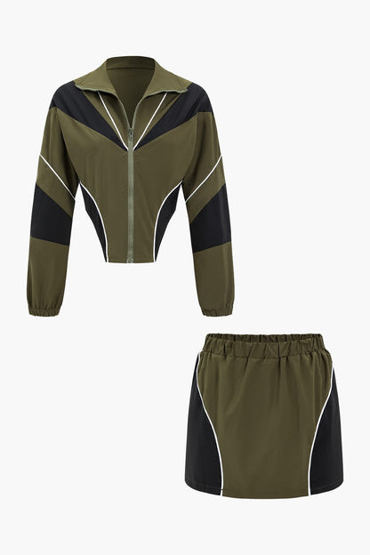 Sportliches Zweiteiler Set Damen Aktivewear - BerlinGlamour