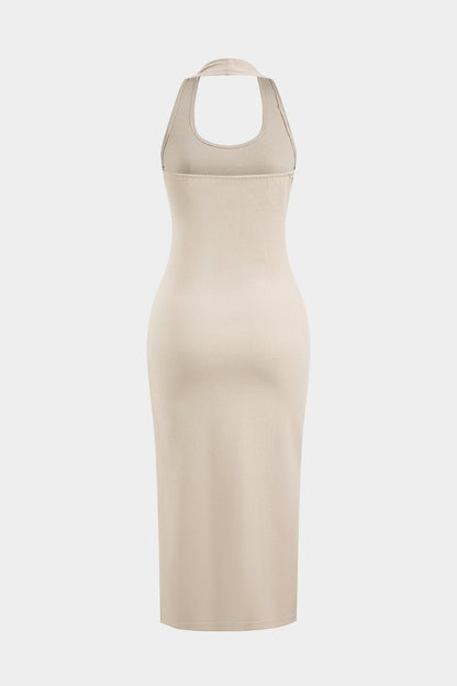 Bodycon Kleid mit Kapuze und Pullover Set Damen