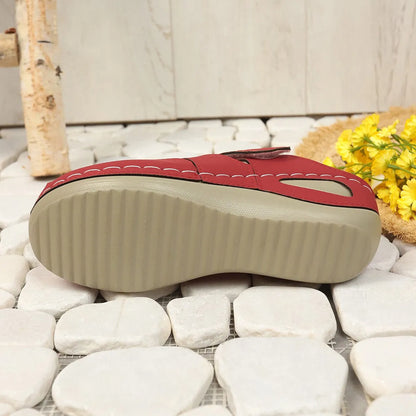 Heidi Sandalen Stilvoll Wedge Absatz Damen