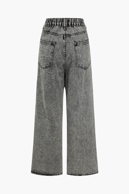 Weite Damen-Hosen Asymmetrisch Modern Frauenhose